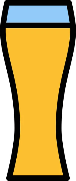 Cerveza Ale Icono Artesanal Estilo Filledoutline — Archivo Imágenes Vectoriales