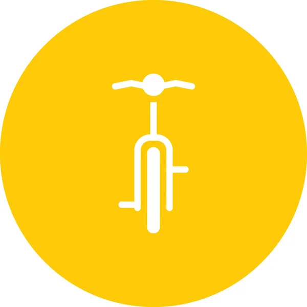 Bicicleta Bicicleta Icono Bicicleta Estilo Insignia — Vector de stock