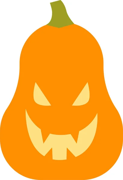 Miedo Halloween Horror Icono — Vector de stock