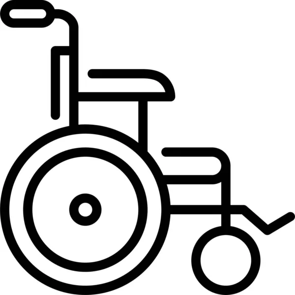 Handikapp Invalid Ikon — Stock vektor