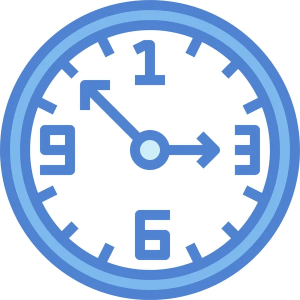 Значок Інструмента Часу Годинника Категорії Управління Бізнесом — стоковий вектор