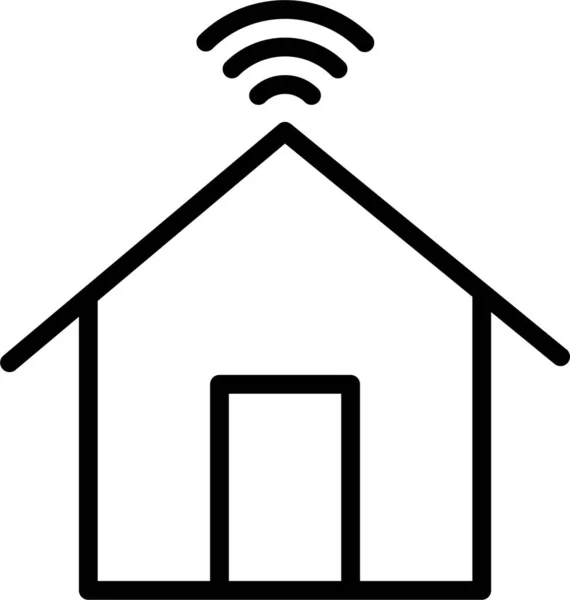 Домашній Інтернет Речей Значок Iot — стоковий вектор