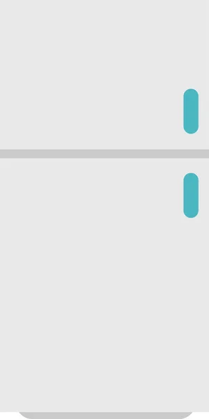 Варить Холодильник Икона Кухни Плоском Стиле — стоковый вектор