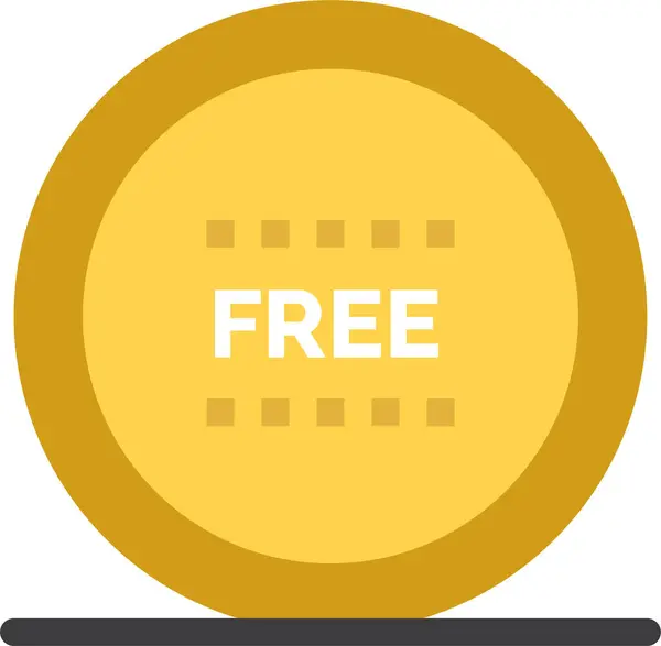 Ecommerce Free Line Icon — Stock Vector