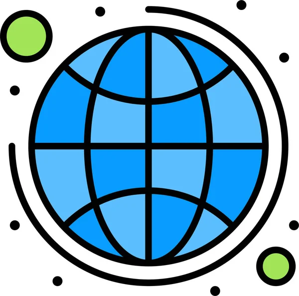 Icône Plan Global Entreprise — Image vectorielle