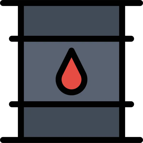 Can Container Cylinder Icon — Stockový vektor