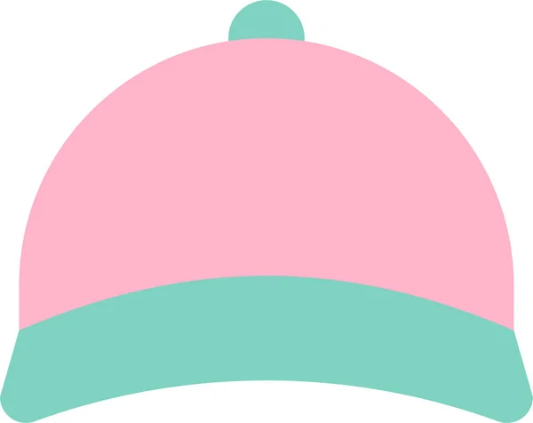 Μωρό Μωρό Μωρό Καπέλο Εικονίδιο Επίπεδη Στυλ — Διανυσματικό Αρχείο