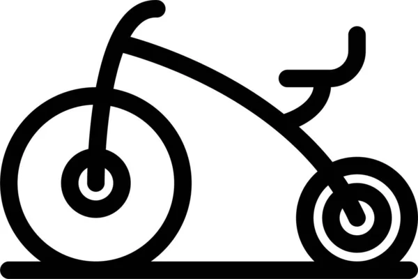 Bebé Bicicleta Bebé Icono — Vector de stock