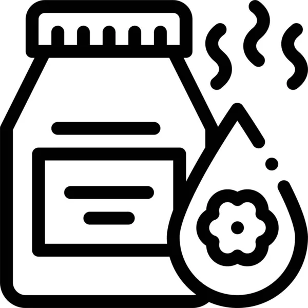 Alternative Bottle Elixir Icon — Stock Vector