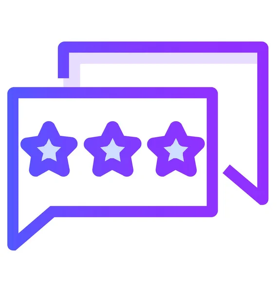 Curstomers Reviews Center Icon Filledoutline Style — 图库矢量图片