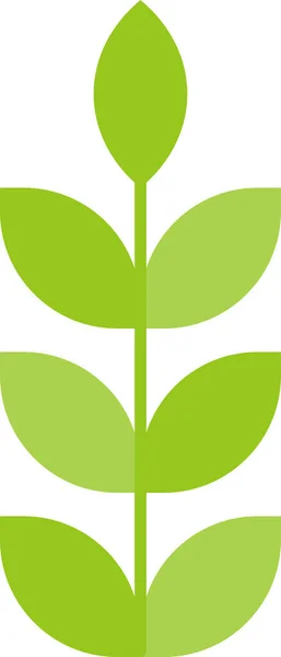 Farm Seedling Sprout Icon Flat Style —  Vetores de Stock