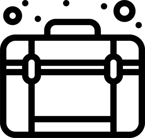 Icono Viaje Diseño Bolsa — Vector de stock