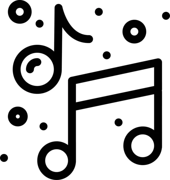 Art Arts Music Icon — Stock Vector