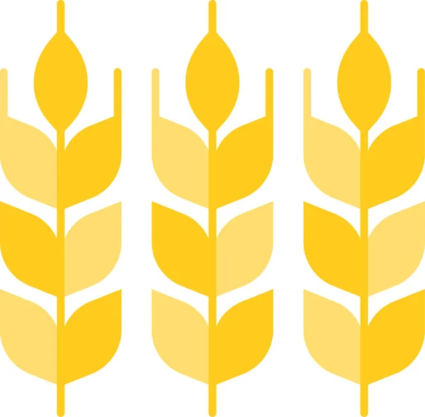 Farm Farming Nature Icon Flat Style — Διανυσματικό Αρχείο