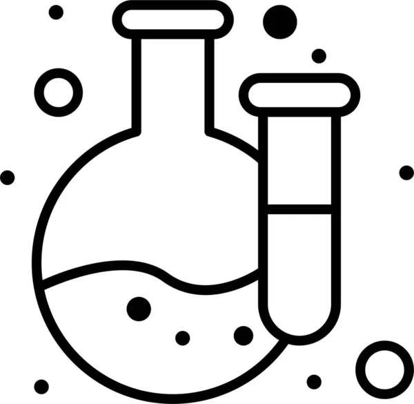 Chemical Lab Laboratory Icon — Stock Vector