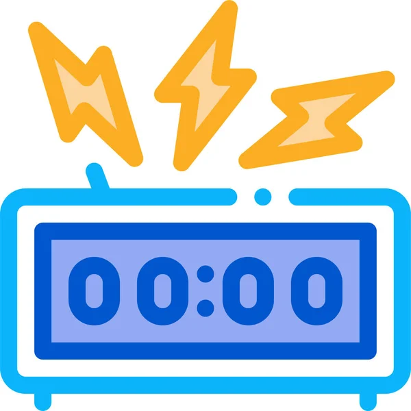 Alarm Change Display Icon — Stock vektor