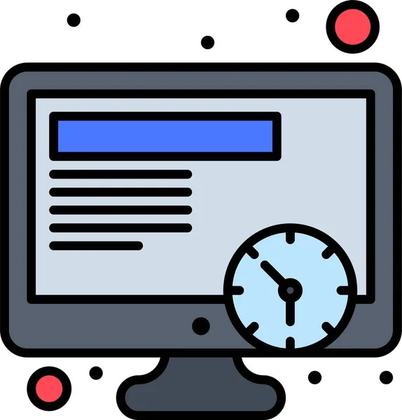 Schedule Time Work Icon Businessmanagement Category — Stok Vektör