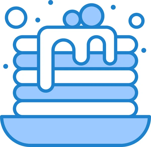 Cake Dessert Sweet Icon — Stock Vector