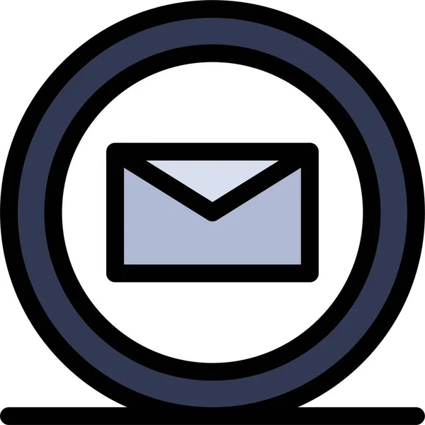 Comércio Ícone Mail — Vetor de Stock