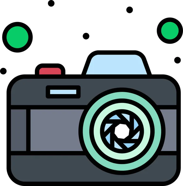 カメラ写真のアイコン — ストックベクタ