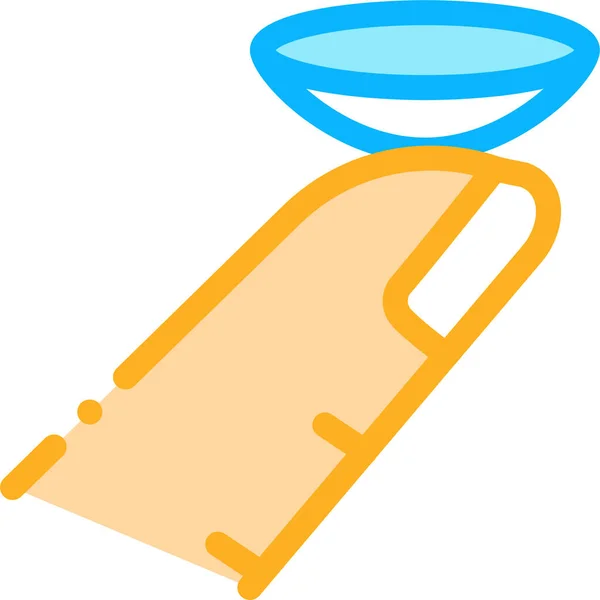 Accessory Computer Contact Icon — Stock vektor