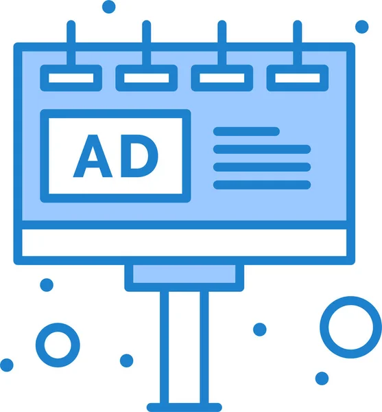 Advertisement Advertising Icon Marketingseo Category — Stockový vektor