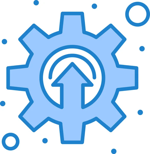 Cogwheel Development Gear Icon Businessmanagement Category — Stock Vector