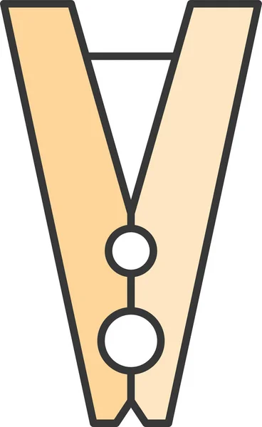 Иконка Чистящего Оборудования Стиле Filledoutline — стоковый вектор