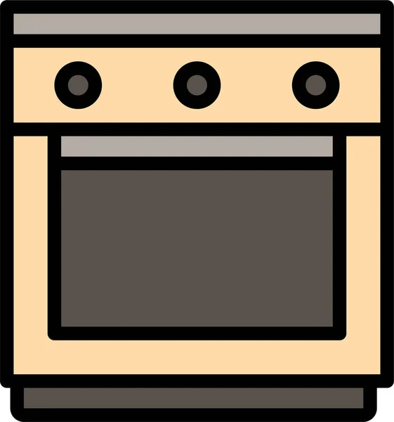 Cozimento Cozinhar Ícone Comida — Vetor de Stock