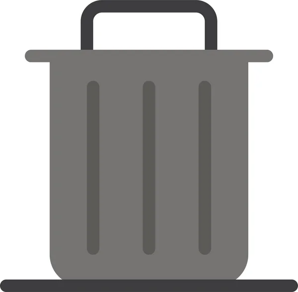 Delete Garbage Recycle Icon — Stock Vector