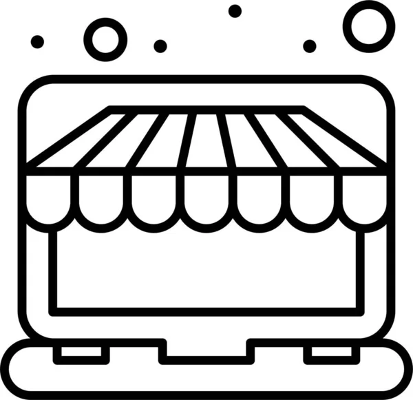 Comprar Ícone Mercado Line Categoria Shoppingecommerce — Vetor de Stock