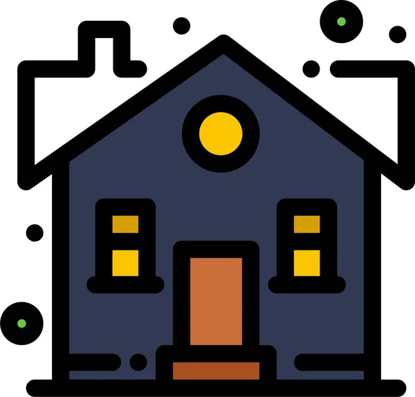 Ikona Budynku Domu — Wektor stockowy