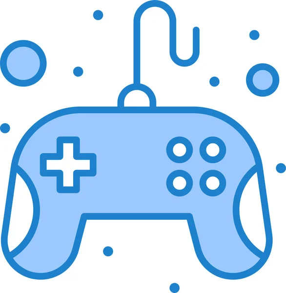 Controlador Control Icono Del Juego — Vector de stock