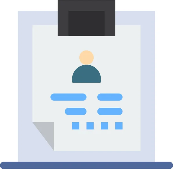 Clipboard Diagnosis Health Icon — Vettoriale Stock