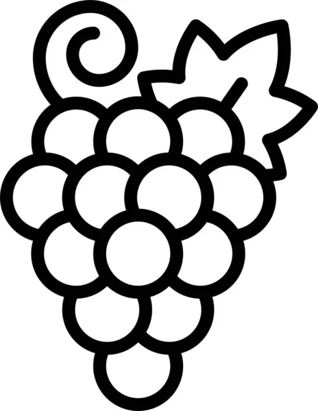 Symbol Für Frisches Obst — Stockvektor