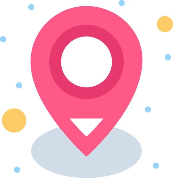 Location Map Pin Symbol — Stockvektor