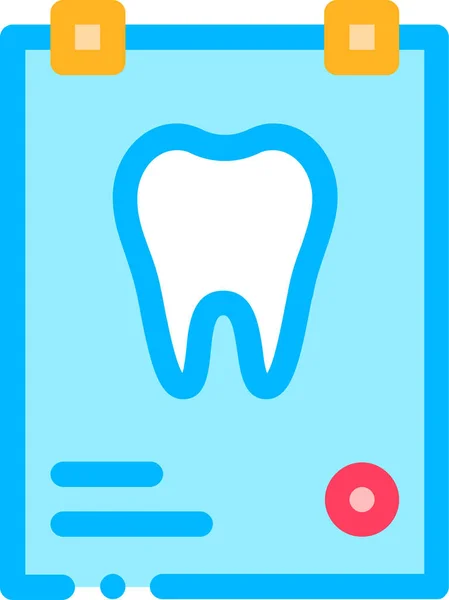 Ícone Estomatologia Imagem Dental —  Vetores de Stock