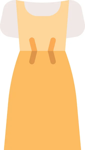 Икона Моды Одежды Плоском Стиле — стоковый вектор