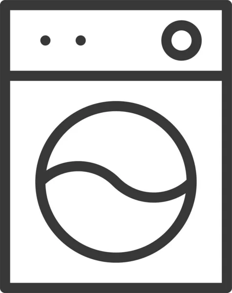 Bath Bathroom Washing Icon Outline Style — Διανυσματικό Αρχείο