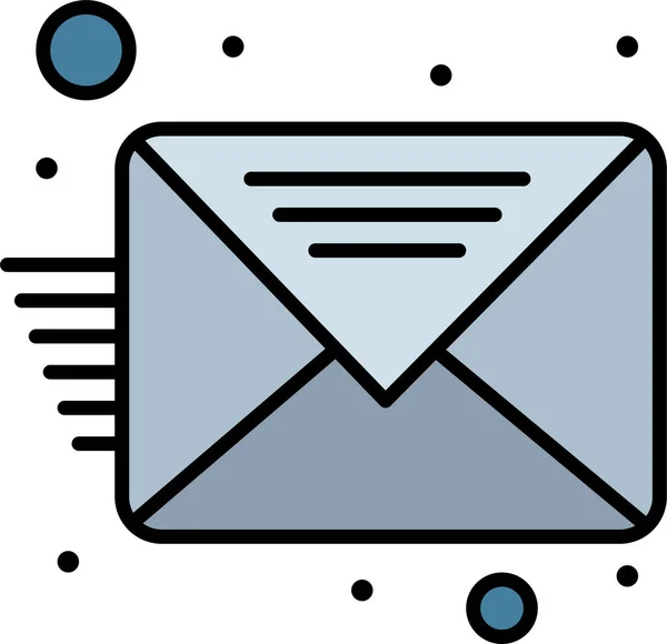 Ícone Mensagem Caixa Entrada Mail — Vetor de Stock
