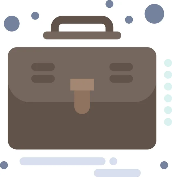 Business Koffer Ikone — Stockvektor