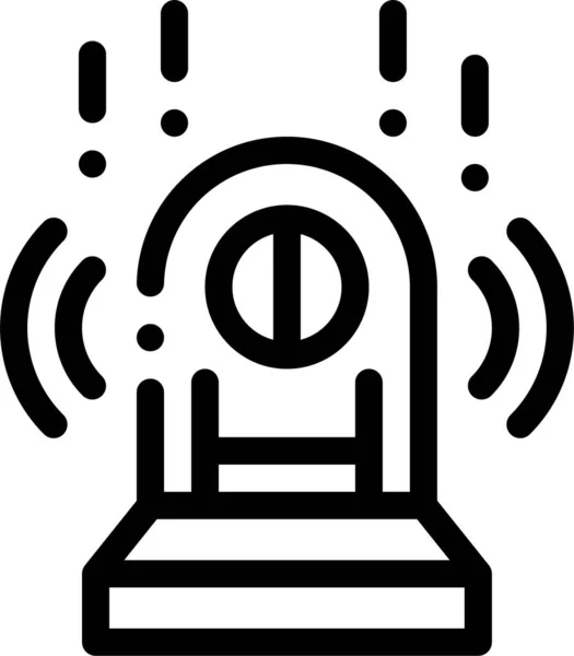 Агентська Іконка Дверей Сигналізації — стоковий вектор