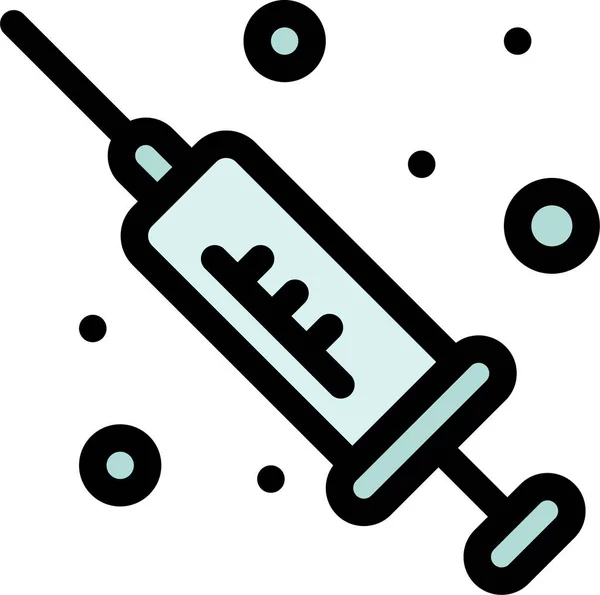Inyección Medicina Icono — Vector de stock
