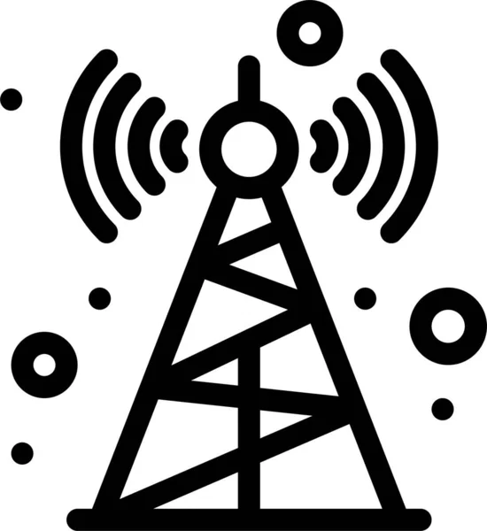 Иконка Радиовышки — стоковый вектор