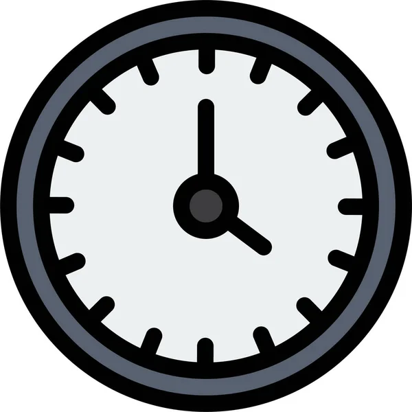 Chamada Relógio Ícone Contato — Vetor de Stock