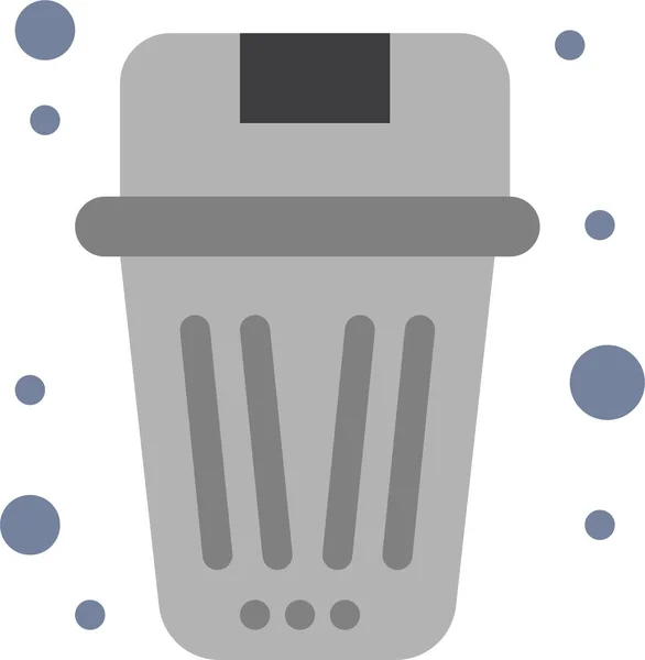 Basket Been Delete Icon Fooddrinks Category — Vetor de Stock