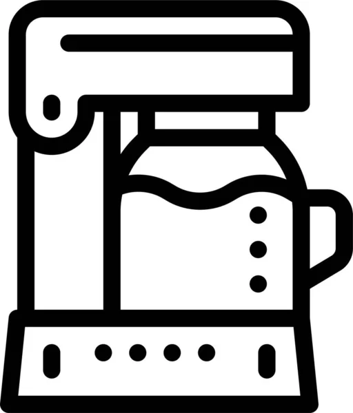 Granos Café Bebida Icono — Archivo Imágenes Vectoriales