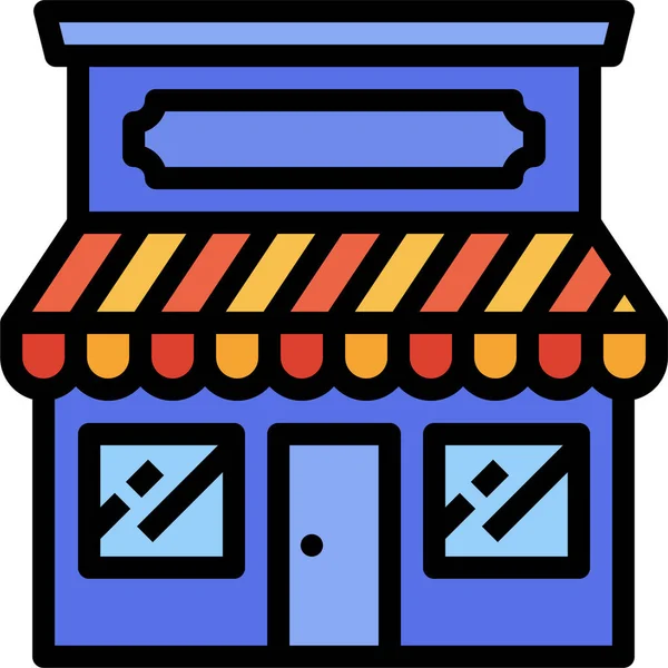 Market Purchase Shopping Icon — Stock Vector