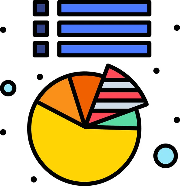 Chart Pie Statistics Icon Businessmanagement Category — Stock Vector