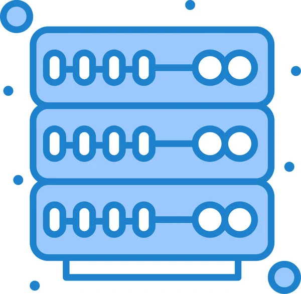 Hosting Rack Server Icon — Stockový vektor